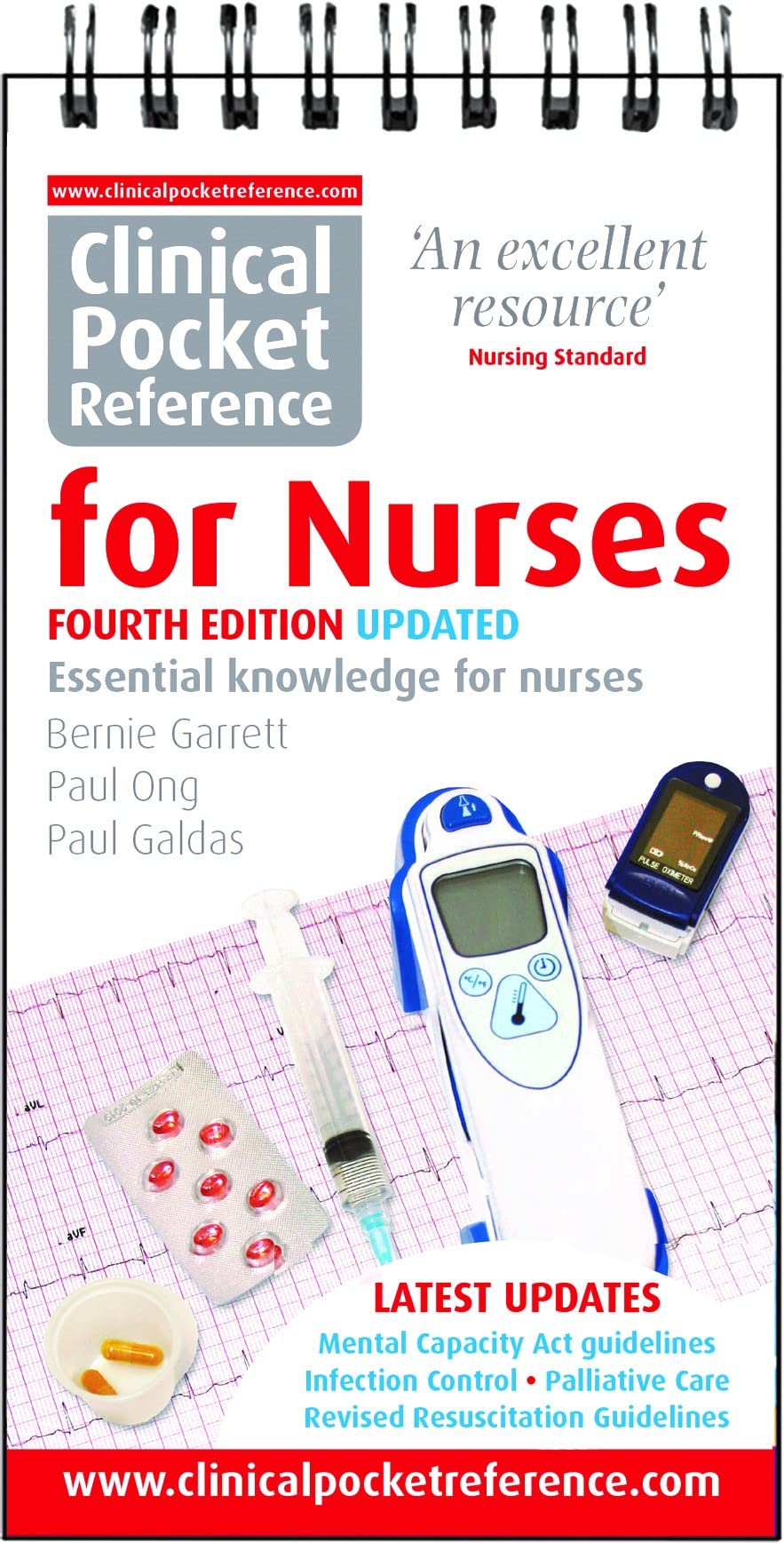 Clinical Pocket Reference for Nurses 4e updated 2022 : Garrett